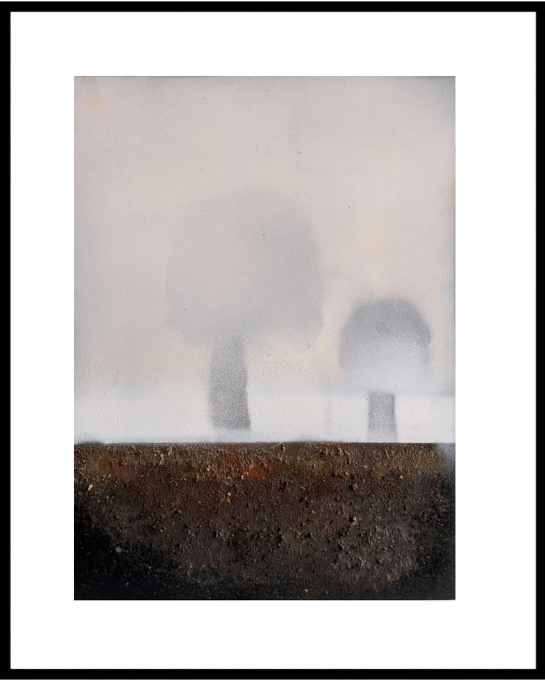 Ausencia — Luis González Palacios. 33×43 cm, 2025.