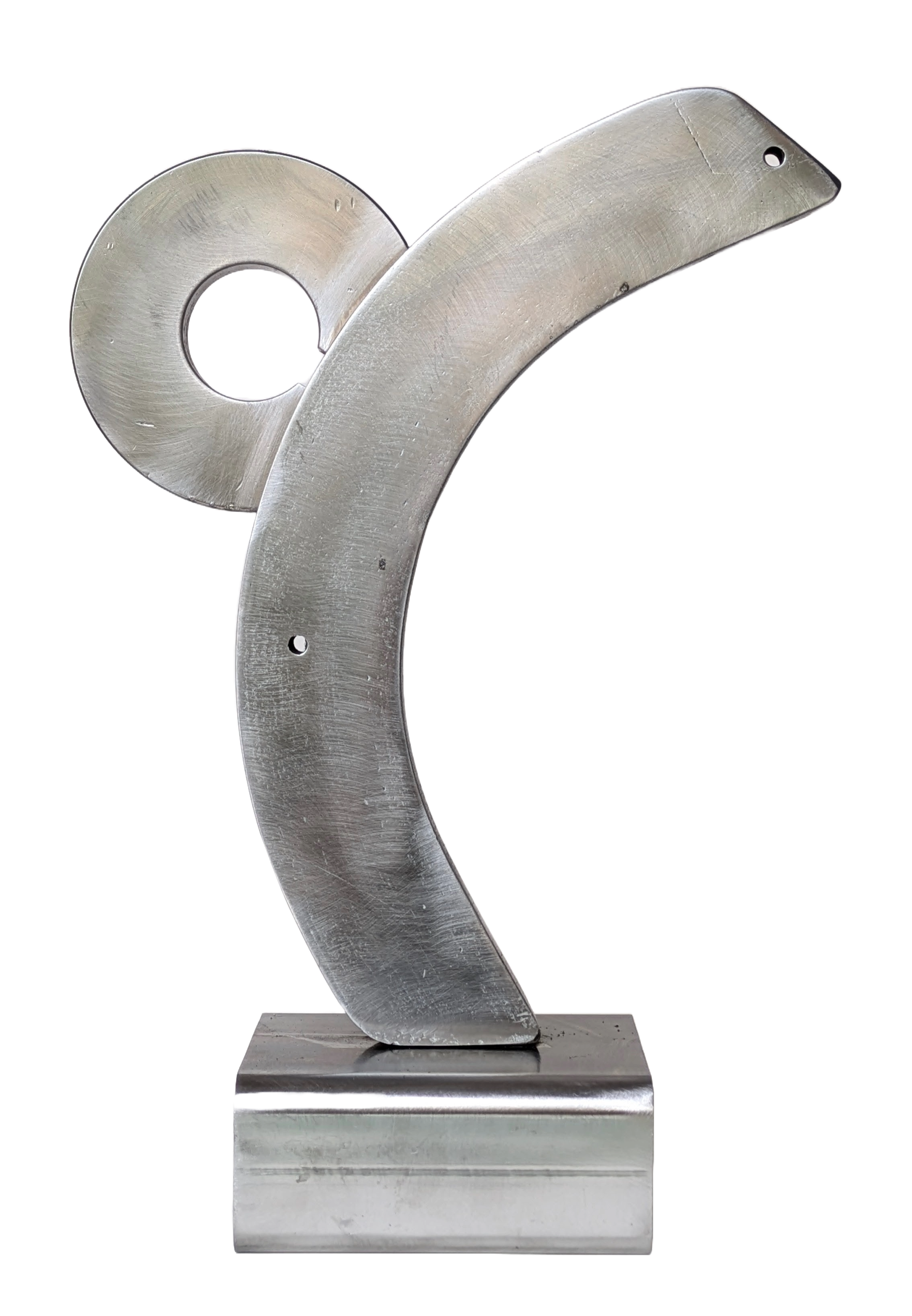 Ferrum 10 — Luis González Palacios. Acero reciclado, 40×28 cm, 2024.