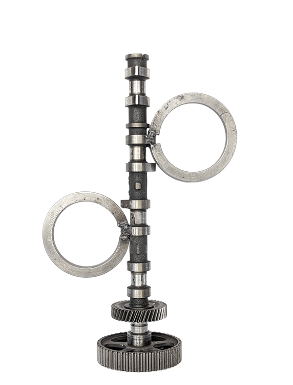 Ferrum 5 — Luis González Palacios. Acero reciclado, 42×30 cm, 2024.