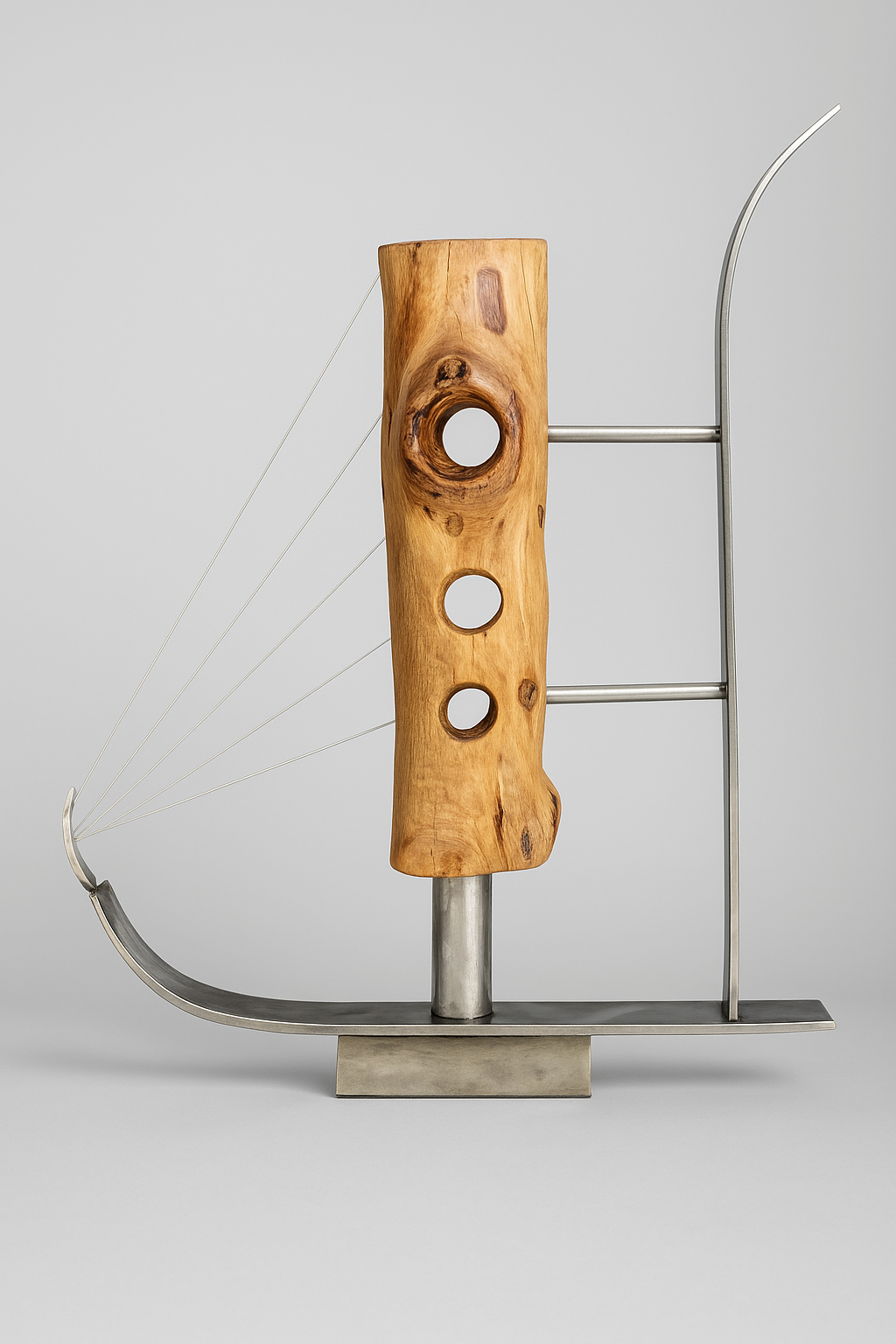 Tierra 31 — Luis González Palacios. 65×55×10 cm, 2026.